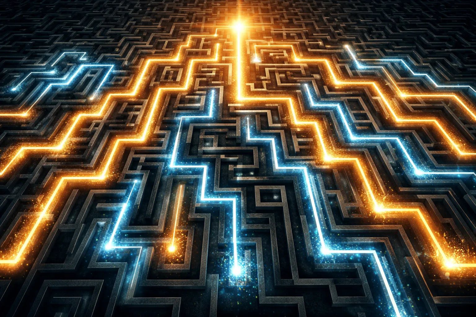 Digital Maze Search